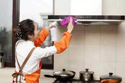 油煙機擦拭清洗